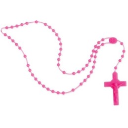 ROSARIO SILICONA FUCSIA