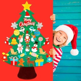 ╡RBOL NAVIDAD FIELTRO CREATIVO