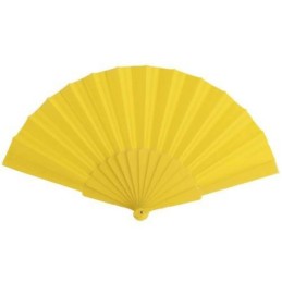 ABANICO DE TELA Y PVC...