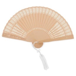 ABANICO MADERA S╡NDALO