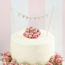 BANDERIN MARFIL PARA TARTA...