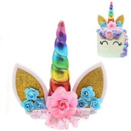 CAKE TOPPER UNICORNIO...