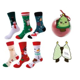 CALCETINES NAVIDAD EN BOLA...