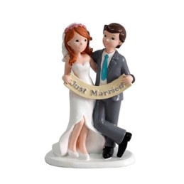 FIGURA PASTEL JUST MARRIED