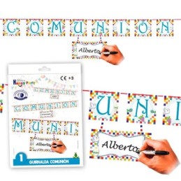 GUIRNALDA COMUNIαN NIÑO...