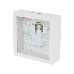 HUCHA DE MADERA COMUNIαN NIÑA