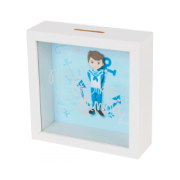 HUCHA DE MADERA COMUNIαN NIÑO