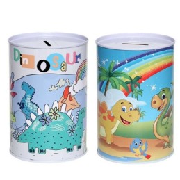 HUCHA MET╡LICA DINOSAURIOS