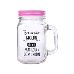 JARRA CRISTAL CON CAÑA...