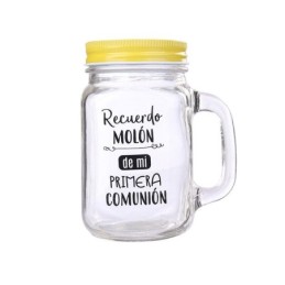 JARRA CRISTAL CON CAÑA...