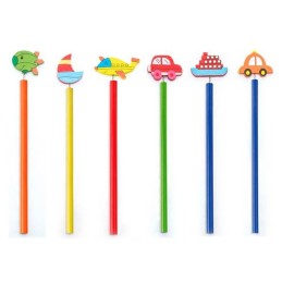 LAPIZ DE MADERA "TRANSPORTES"