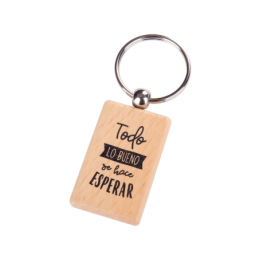 LLAVERO MADERA "TODO LO BUENO"