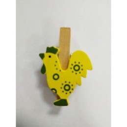 LOTE DE 7 PINZAS DE MADERA...