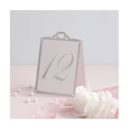 NΘMERO DE MESA CORAZαN BLANCO