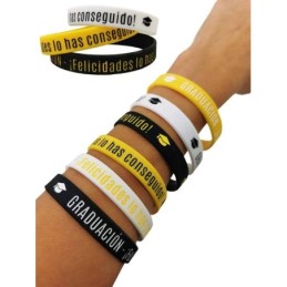 PULSERA SILICONA GRADUACIαN...