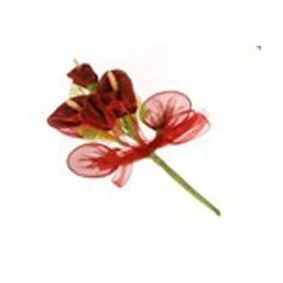 RAMILLETE DE TELA LIRIO...