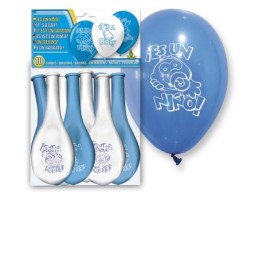 SET 10 GLOBOS "ES UN NIÑO"