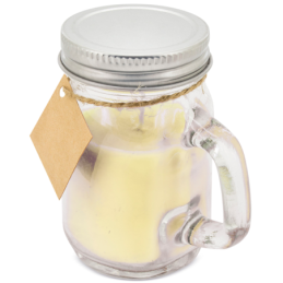 VELA JARRITA CON TAPA DE METAL