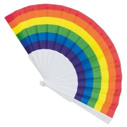 ABANICO "CARMONA" MULTICOLOR
