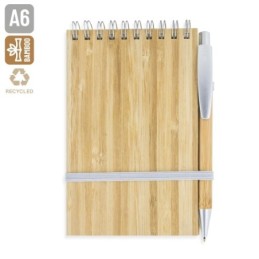 BLOC BAMBU CON BOLIGRAFO...