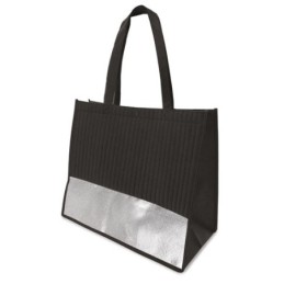 BOLSA "LAFAYETTE" NEGRO-PLATA