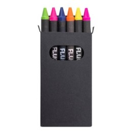 CAJITA DE 6 CERAS FLUOR...