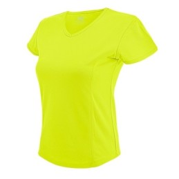 CAMISETA MUJER D&F AM FLUO...