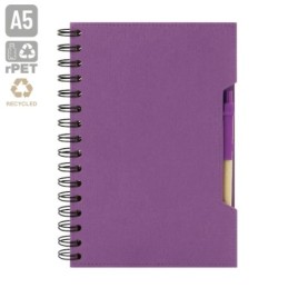 CUADERNO A5 CON BOLIGRAFO...