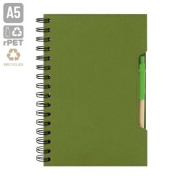 CUADERNO A5 CON BOLIGRAFO...