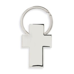 LLAVERO METALICO FORMA CRUZ...