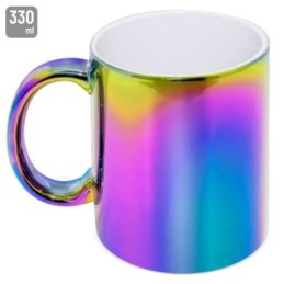 MUG CERAMICA METALIZADA...