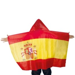 PONCHO BANDERA ESPAÑOLA...